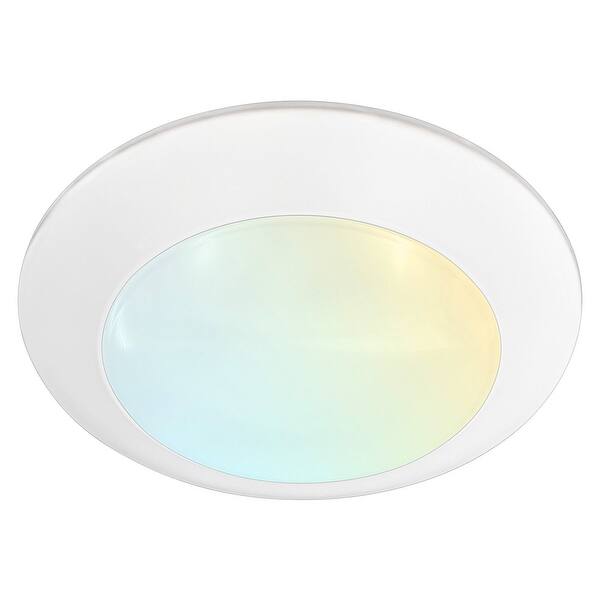 Luxrite 6" LED Surface Mount Disk Light 15W 3 Color Selectable 3000K